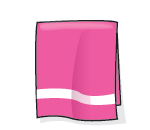 Cerise Bath Towel