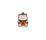 Piggie Pumpkin Plushie