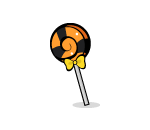 Giant Halloween Lollipop