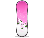 Pink Snowboard