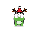 XL Frog Holiday Plushie
