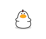 Jumbo Chicken Plushie