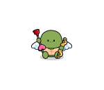 Cupid Turtle Plushie