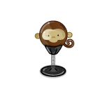 Mini Monkey Punching Bag