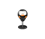 Mini Penguin Punching Bag