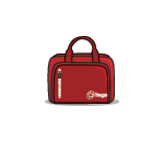 Red Laptop Bag