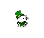 St. Patty Kitty Plushie