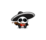 Panda Mariachi Plushie