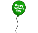 Happy Fathers Day Balloon