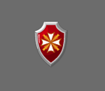 Sparkling Crested Shield