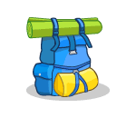 Blue Camping Pack