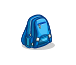 Blue School Backpack