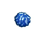 Blue Spirit Pom Pom