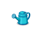 Blue Watering Can