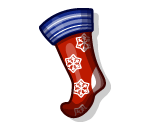 Holiday Snowflake Stocking