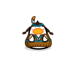 Native American Chicken Plushie