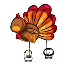 Parade Turkey Balloon Plushies