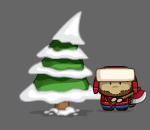 Determined Tree Chopper