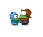 Falling Frog Skater Plushie