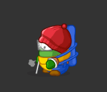 Winter Mountain Climber