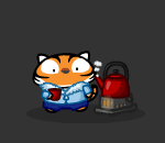 Chilly Tiger Tea Plushie