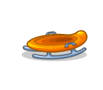 Super Fast Orange Sled