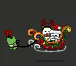 Santas Super Sparkly Sleigh