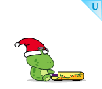 Toy Piano Playing Martian