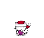 Ornament Tossing Kitty Plushie