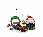 Christmas Caroling Plushies