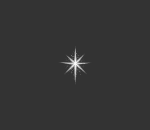 Twinkling Northern Star