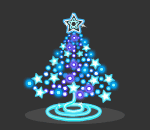 Blue Christmas Tree