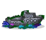 Sunken Shipwrecked Ship