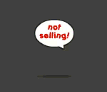 Auctioneer Selling Thought Bubble