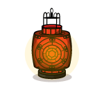 Glowy Red Lantern
