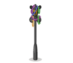 Mardi Gras Street Lamp