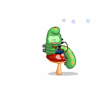 Bubbly the Caterpillar Plushie