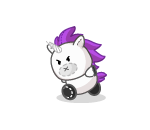 The Fighting Unicorn Plushie