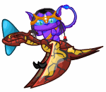 Flying Leonopetix with Pandorable Rider