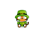 St. Pattys Day Tiger