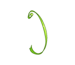 Single Green Streamer