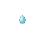 Blue Easter Egg