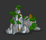 Serene Rock Fountain