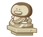 Grecian Penguin Statue