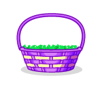 Purple Easter Basket