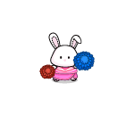 Bunny Cheerleader