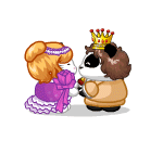 Dancing Prom King and Queen