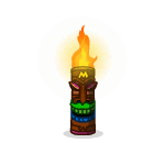 Mini Tiki Torch