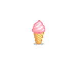 Strawberry Soft Serve