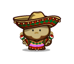 Fiesta Monkey Plushie